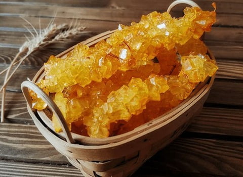 تصویر 1 از قیمت خرید نبات شاخه ای زرد سفارش عمده